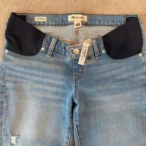 Madewell Maternity Side Panel Vintage Jeans